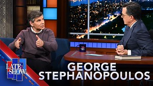 26K views · 791 reactions | Journalist and author George Stephanopoulos tells Stephen how the President’s command center in the basement of the White House has changed over the decades, and he previews some of the wild stories readers will find in his new book, “The Situation Room.” | The Late Show with Stephen Colbert | Facebook