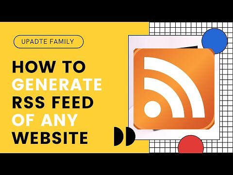 How To Generate RSS FEED Of Any Website and Category