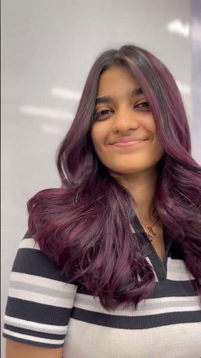 Red & Wine Hair Transformation | Exact red tone (cherry wine burgundy) | Deep Wine Red Hair | #red
