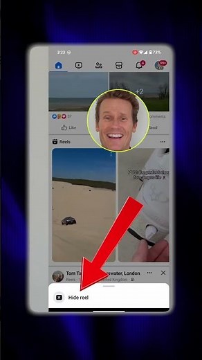 How to hide reels on Facebook