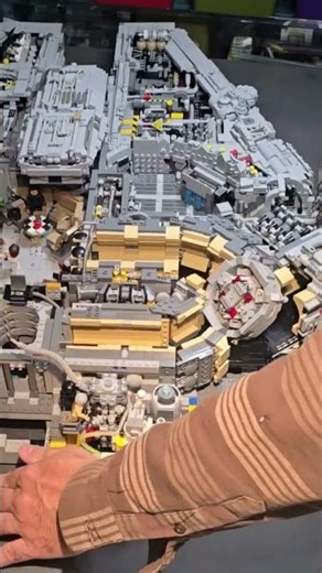 the lego Falcon. storage room was made in chapter 28½ and 28ish