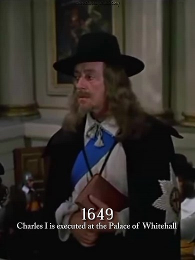 King Charles I Execution at Whitehall Palace in 1649