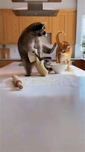 Kitchen fight went 0 to 100 REAL quick 💥