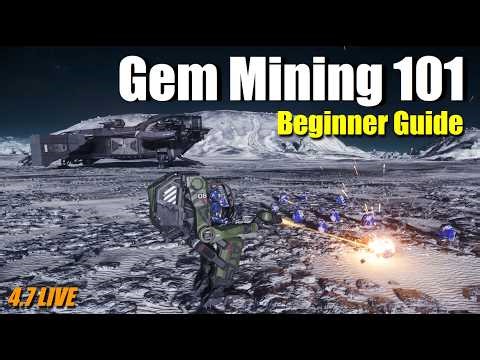 Star Citizen Gem Mining Guide — Hand, Geo, and ROC Methods (Beginner Tutorial)