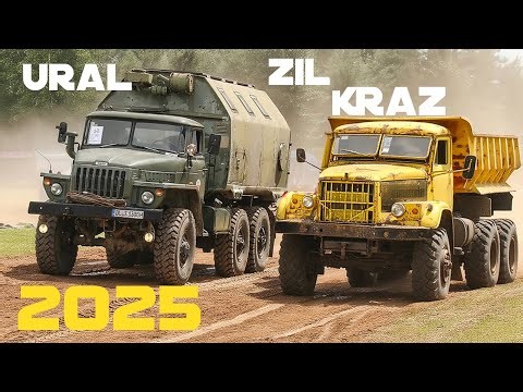Heavy Truck KRAZ - URAL - ZiL 💪 Best of compilation 2025 🚚