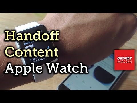 Using Handoff on the Apple Watch [How-To]