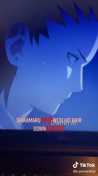 Shikamaru's Hair Down Moment | Naruto Shippuden