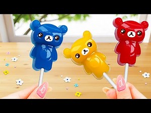 Amazing Animal Jelly 🦄Cutest Miniature Animal Jelly Fruit Decorating ✨Tiny Cake Master