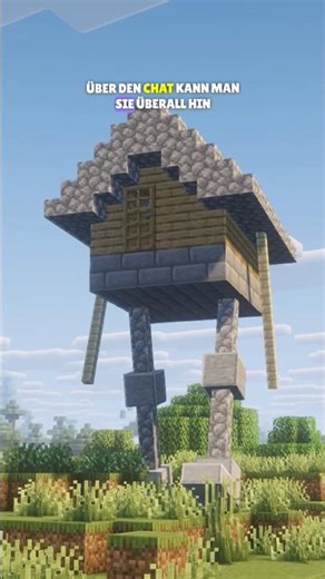 This house can walk! 🏠👞 #minecraft #minecraftmods #minecraftmemes #minecraftmod #minecraftpe