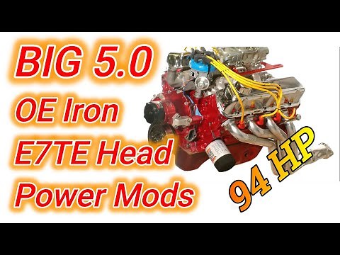 Modify SB Ford OE iron heads for a 94 HP gain