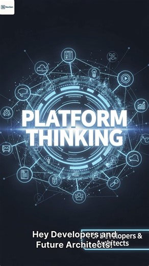 Platform Thinking #platform #architectmindset #softwarearchitect #softwareengineering #software