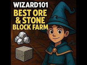 Wizard101: Best Farming Route for Ore & Stone Blocks!