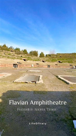 flavian Amphitheater in Pozzuoli Naples ; Italy #shorts #naples #romanempire