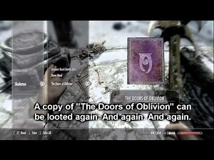 Skyrim - Infinite Gold Dupe Glitch Exploit - Sightless Pit