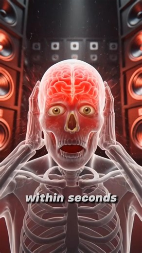 130–140 dB… 🔊How long could you last in a room like this?#loudsound#hearingloss #facts #reels#shorts