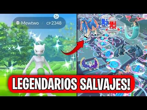 FREE MEWTWO AND LEGENDARY POKÉMON IN THE WILD FOR THE FIRST TIME IN POKÉMON GO!