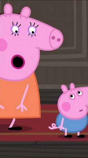 George Finds a Secret Door! #PeppaPig #Shorts