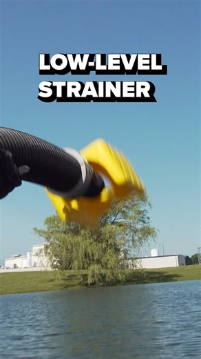 Clogs. Vortexes. Wasted time. The TFT low-level strainer is your solution #firefighter