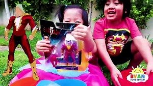 Giant Easter eggs Hunt in the backyard with Ryan Emma and Kate!!!