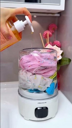 Mini Laundry Cup – Wash Clothes Anywhere! 🧺Portable Washing Cup Review – Tiny But Powerful!