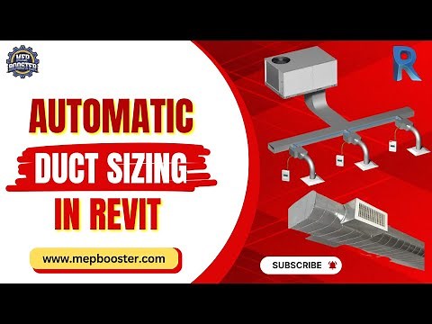 Automatic Duct Sizing in Revit | Full Step-by-Step Tutorial!