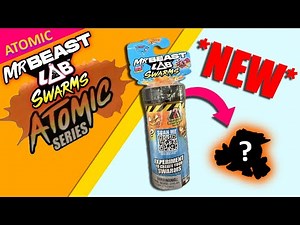 Unboxing the NEW MrBeast Lab Swarms ATOMIC SERIES early! (Series 2)