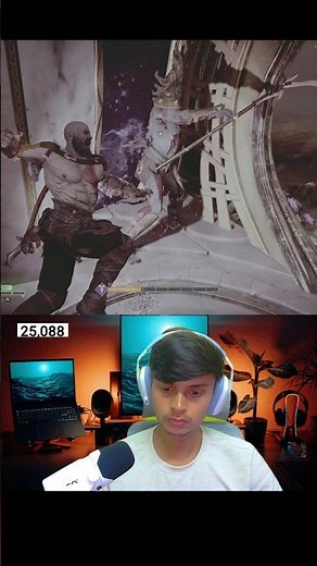 Kratos Rage Mode | God of War 2018 Epic Fight #shorts #gaming #viral #godofwar