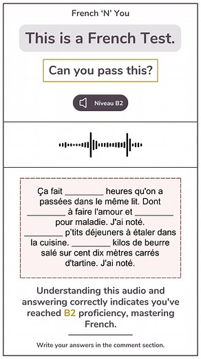DELF B2 French Listening Test-1 #delfb2 #frenchnyou #french #frenchlistening #practice