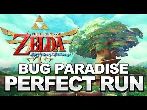 Zelda: Skyward Sword - Bug Paradise Island, The Perfect Run [HD]