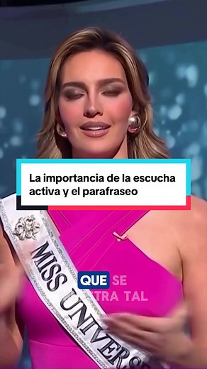 Técnicas de Oratoria: Parafraseo y Escucha Activa