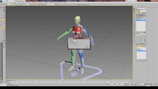 F4Biped animation rig