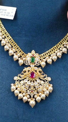 Stunning Swarovski Pearl Necklace Gold, Gems & Customization!