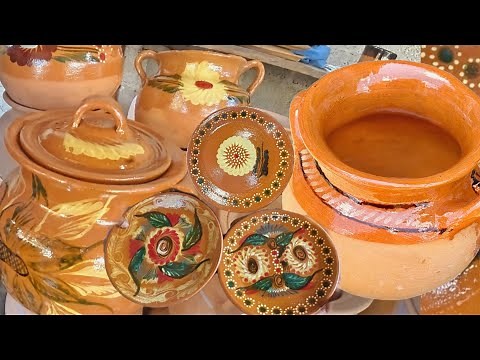 The best clay pots are made here/decorated plates/clay crafts