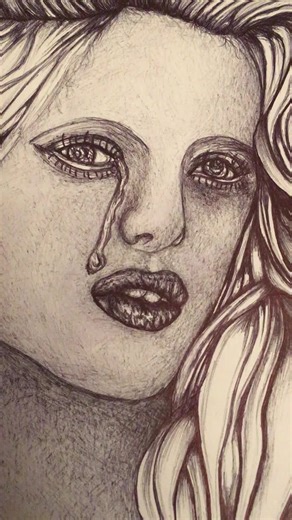 Finished winter ❄️ fae coloring book 📕 page! Hi guys I hope you all are doing well! On todays post we celebrate that we finally finished this months coloring book 📖 page for Patreon! It’s not uploaded quite yet but will be soon for anyone interested in coloring it soon! Make sure you check out my Patreon page to get original art 🖼️ coloring book pages once a month at https://www.linktr.ee/artisticcreationsbylisa This piece was created with regular ball point pen 🖊️ on heavy weight mixed medi