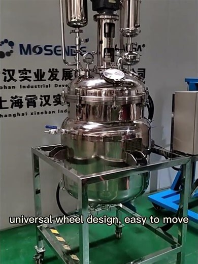 100L-500L Chemical Pharmaceutical Vacuum Distillation Reactor