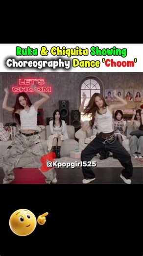 Chiquita & Ruka Dance so Smooth!!🫠🫠#babymonster#choom#ruka#chiquita#dance#shorts#fyp#trending#baemon