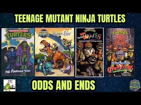 TMNT Odds and Ends Christmas Turtle Tunes Disney VHS Lost Comics + More Shellanomics Podcast
