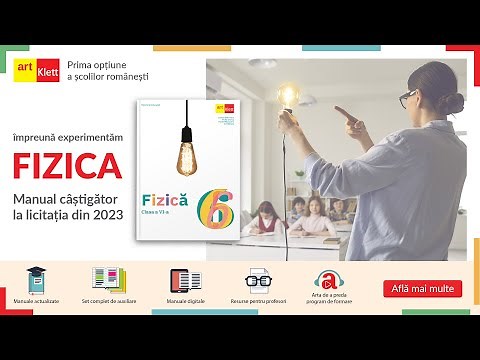 Fizică, manual pentru clasa a VI-a. Editura Art Klett