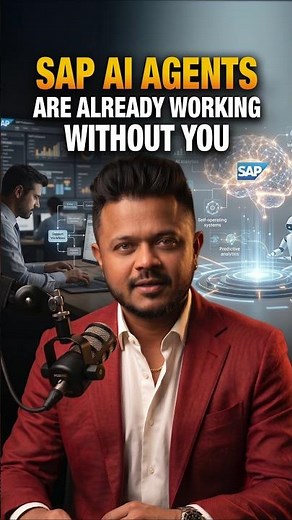 SAP AI Agents Are Already Working Without You! | ZaranTech #shorts