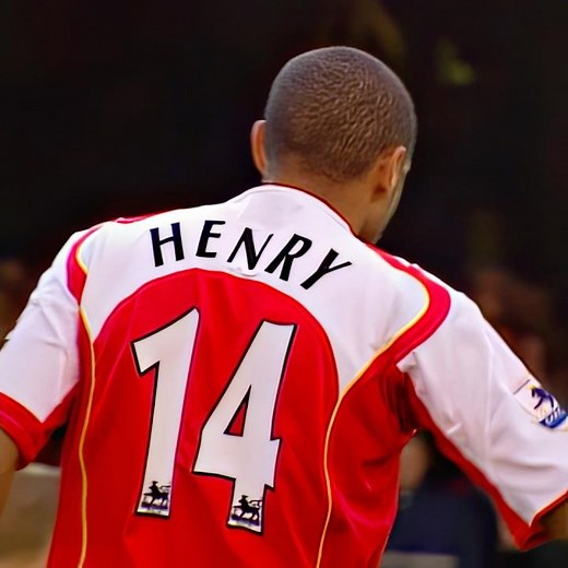 Henry no Arsenal era IMPARÁVEL 😮‍💨
