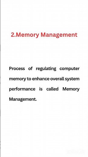 Functions of Operating System||Main Functions of Operating System
