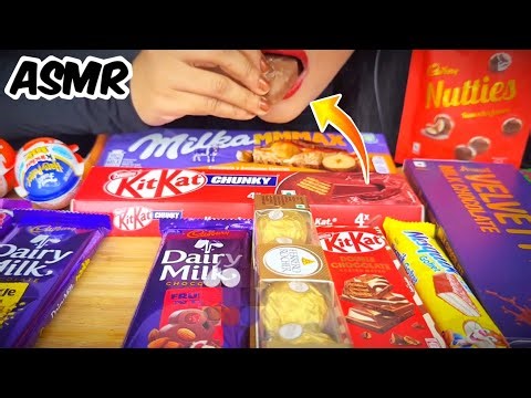ASMR Chocolate Eating Sounds #asmreating