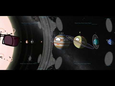 History and Future of the Solar System Version 6 | Map 1: Pre Kuiperian Region [Getting revamped]