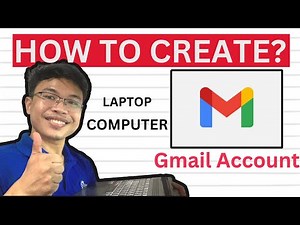 How to CREATE GMAIL account using COMPUTER/LAPTOP?
