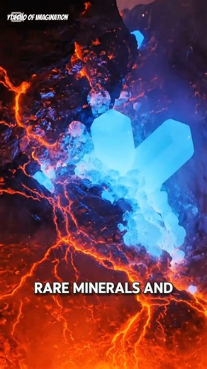 If you could step inside a volcano, this is what you would find?? #videosai #fyp #educationalvideos