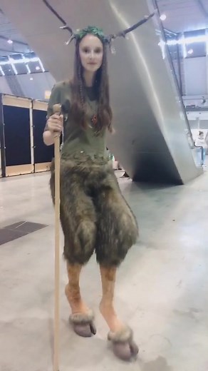 Faun Cosplay at Comic Con | Goatman and Fairytales