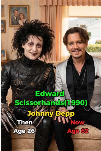 Edward Scissorhands Cast: Then and Now