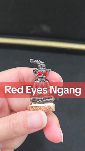 Phra Ngang Red Eyes Wealth & Charm Thai Amulet