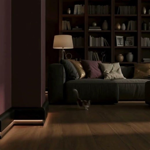 🖤 ASL-001 | Black RAL Painted LED Baseboard 🖤