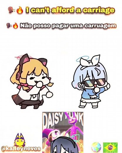 OMG, It's DAISY FUNK (THE AMAZING DIGITAL CIRCUS) 🔥🌎🇧🇷 meme